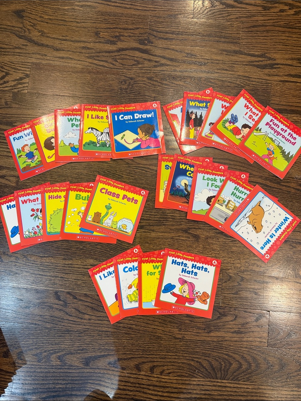 Scholastic First Little Readers Level A, 24 Books Included, Grades PreK-2